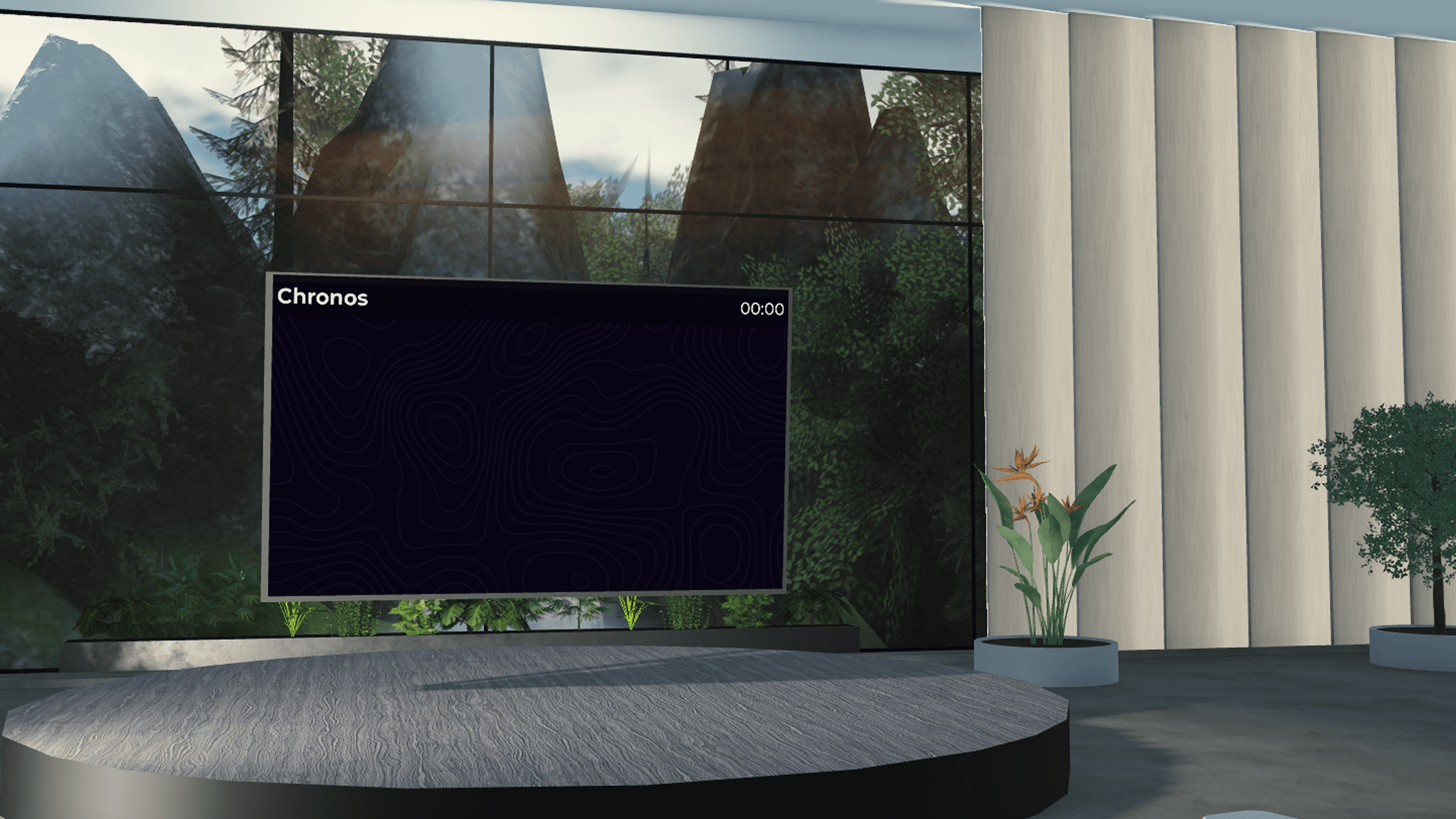 Chronos wall display